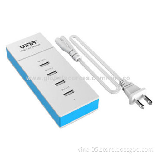 Emergency Desktop USB Charger, 5V, 1A Cable for iPhone/Cellphones/Cameras/MP3/MP4 Players/GPS